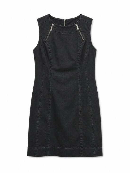 Calvin Klein Dresses & Skirts - Calvin Klein Women's Little Black Dress with Zipper Details Size 0